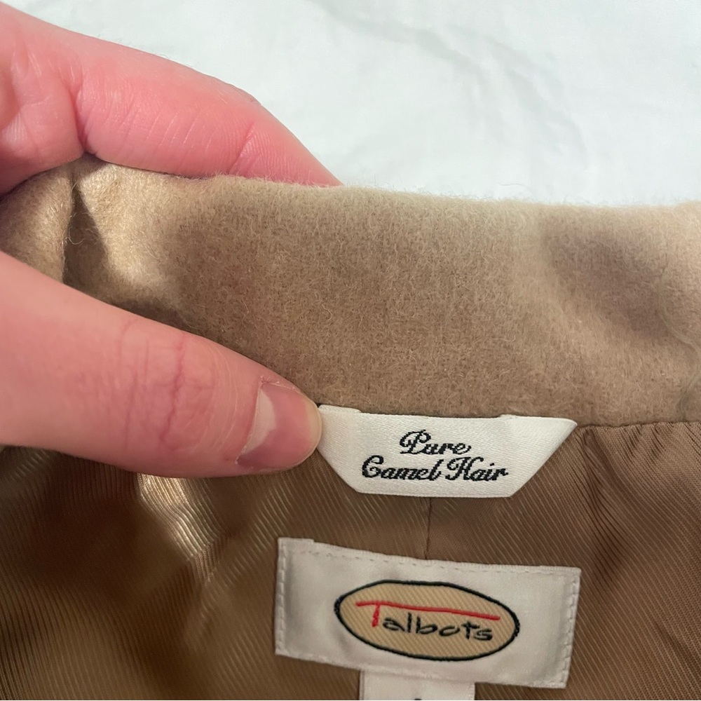 Talbots Toggle Camel Hair Jacket - image 2